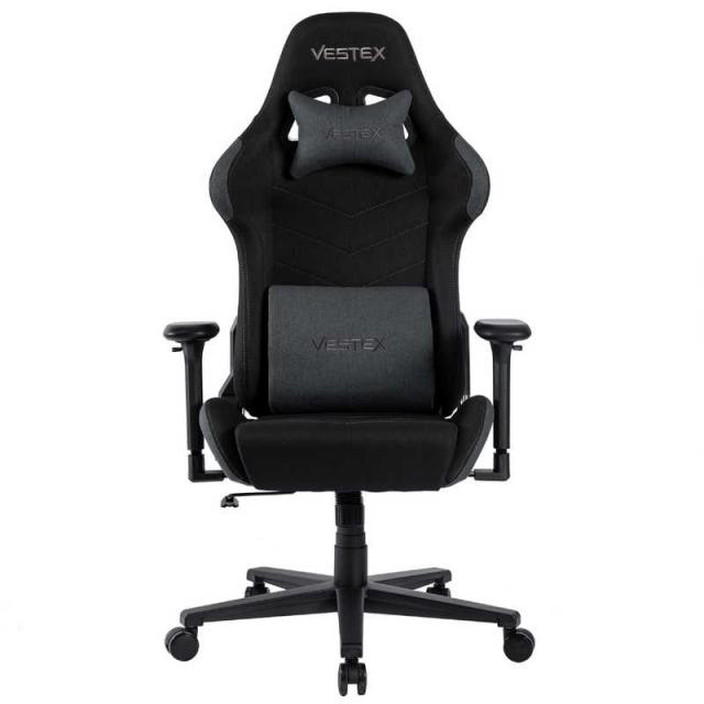 ルームワークス　ゲーミングチェア ［W720xD720xH1205〜1275mm］ VESTEX S1シリーズ(フットレストなし) ブラック　VES-S1BK_1