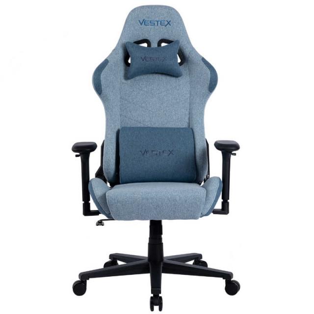 ルームワークス　ゲーミングチェア ［W720xD720xH1205〜1275mm］ VESTEX S1シリーズ(フットレストなし) ブルー　VES-S1BL_1