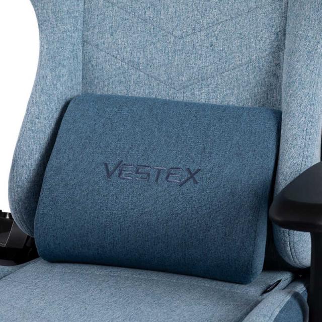 ルームワークス　ゲーミングチェア ［W720xD720xH1205〜1275mm］ VESTEX S1シリーズ(フットレストなし) ブルー　VES-S1BL_5