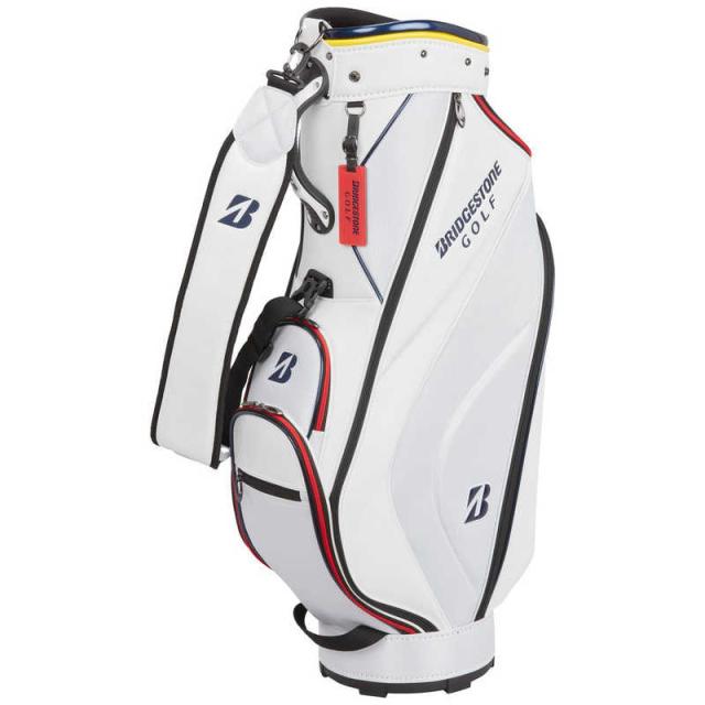 ブリヂストン　ゴルフ用品 BRIDGESTONE GOLF 軽量ベーシックモデル キャディーバック ホワイト　CBG422