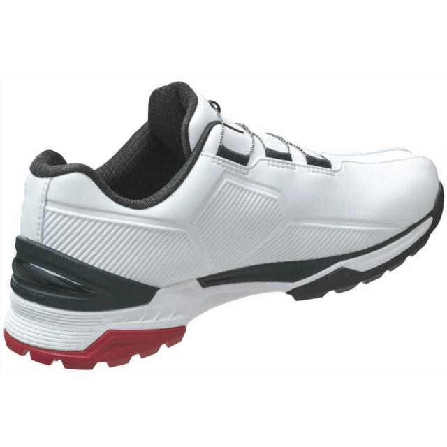 ブリヂストン　ゴルフシューズ ゼロ・スパイク バイター ワイド ［メンズ / 25.0cm / 幅：4E］ ホワイト×ブラック　SH2507