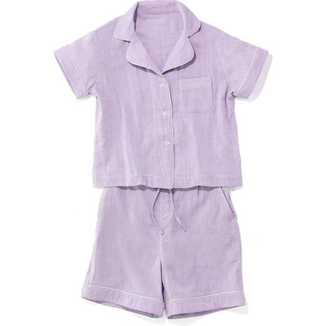 タオル美術館　cococi beauty シャルロット ガーゼパジャマ Mサイズ ラベンダー　の通販は 8,217円