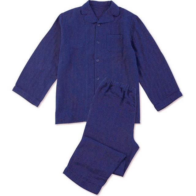 タオル美術館　cococi LDK メンズガーゼパジャマ Lサイズ ネイビー　の通販は