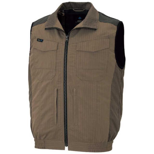 アイトス　空調服用ベスト ( 空調服 TM ) モカ SS　AZ30697024SS 6,584円