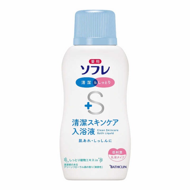 バスクリン ｢バスクリン｣薬用ソフレ清潔スキンケア入浴液 本体 720ml