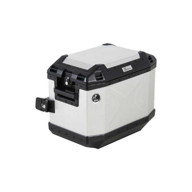 ヘプコアンドベッカー　サイドケース エクスプローラー 40 右 シルバー　610211-0000