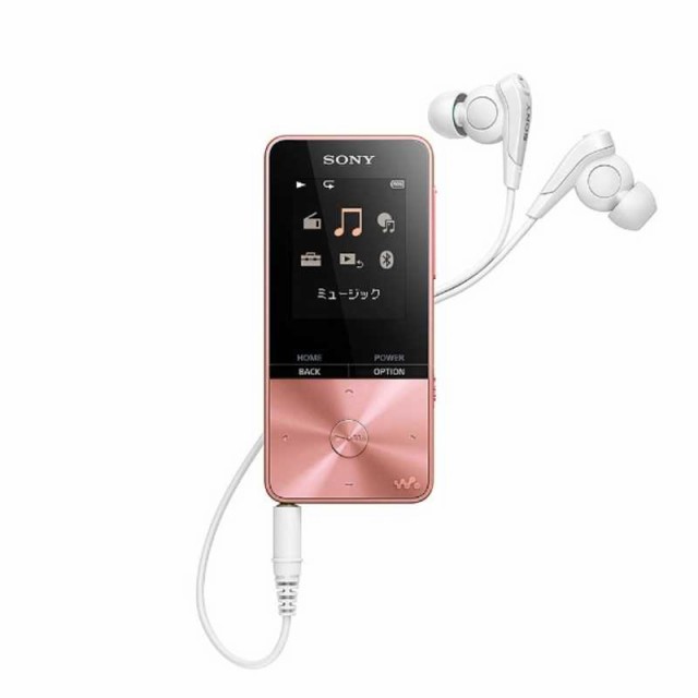 ソニー　SONY　デジタルオーディオプレーヤー　WALKMAN S310シリｰズ (ライトピンク/16GB) NW-S315 PIC