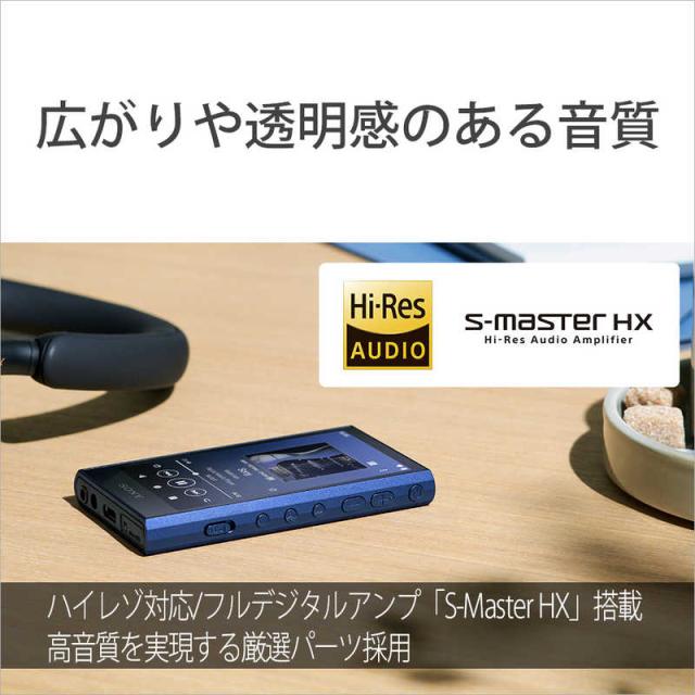 ソニー SONY ウォークマン WALKMAN Aシリーズ ブルー[32GB/2023年