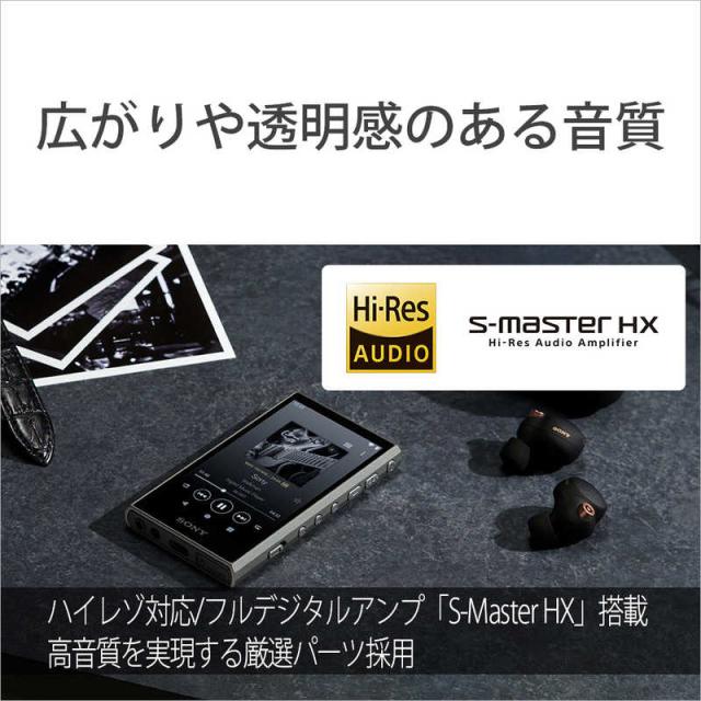 ソニー　SONY　ウォークマン WALKMAN Aシリーズ グレー[64GB/2023年モデル]　NW-A307 HC_4