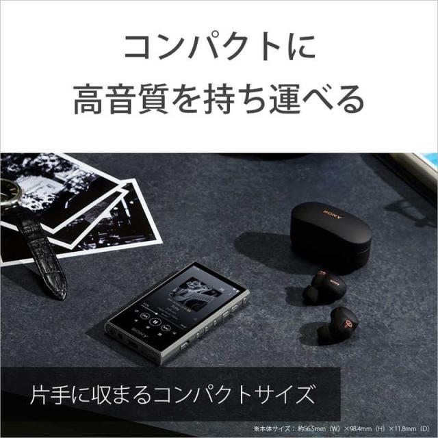 ソニー　SONY　ウォークマン WALKMAN Aシリーズ グレー[64GB/2023年モデル]　NW-A307 HC_9