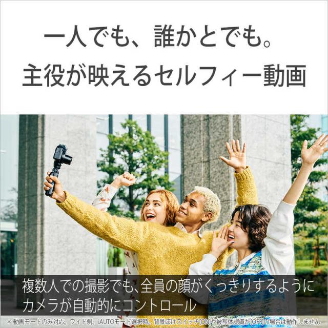 ソニー　SONY　コンパクトデジタルカメラ　VLOGCAM ZV-1 II W ホワイト
