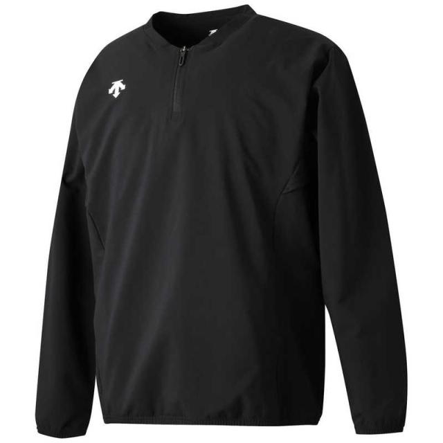 デサント　DESCENTE 長袖 ストレッチジャケット ブラック M DB5SJK42M 【返品交換不可】　DB5SJK42M_25SS