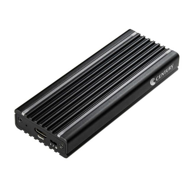 センチュリー　Aluminum Enclosure RGB for M.2 SSD M.2対応 NVMe 1台　CAM2NSU32RGB