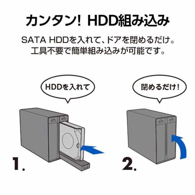 センチュリー USB3.2 Gen2 Type-C接続 RAID機能付き 3.5インチSATA6G