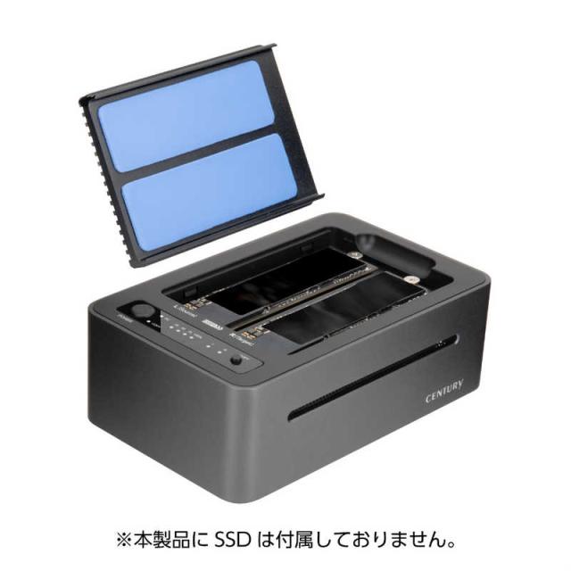センチュリー 裸族のクローンベース NVMe USB20G 裸族 ［M.2対応 /NVMe