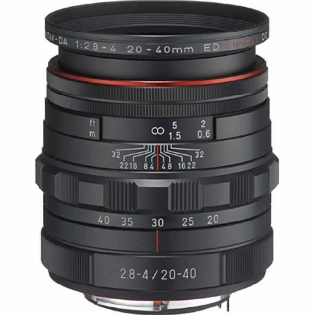 ペンタックス カメラレンズ APS-C用 ［K /ズームレンズ］ ブラック HD PENTAX-DA 20-40mmF2.8-4ED Limited  DC WR - その他交換レンズ