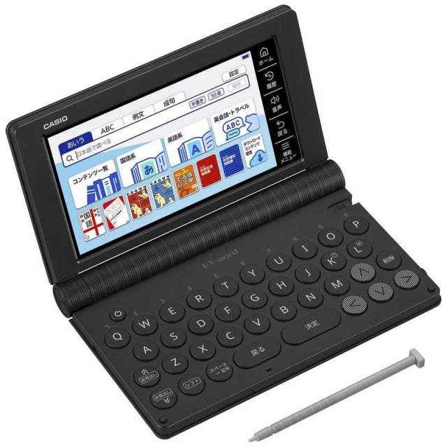 カシオ　CASIO　電子辞書 エクスワード EX-word 中学生モデル 180コンテンツ収録 ブラック　XD-SA3900BK_2