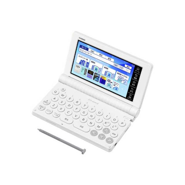 カシオ　CASIO　電子辞書 エクスワード EX-word 高校生 英語・国語強化モデル 260コンテンツ収録 ホワイト　XD-SA4910WE