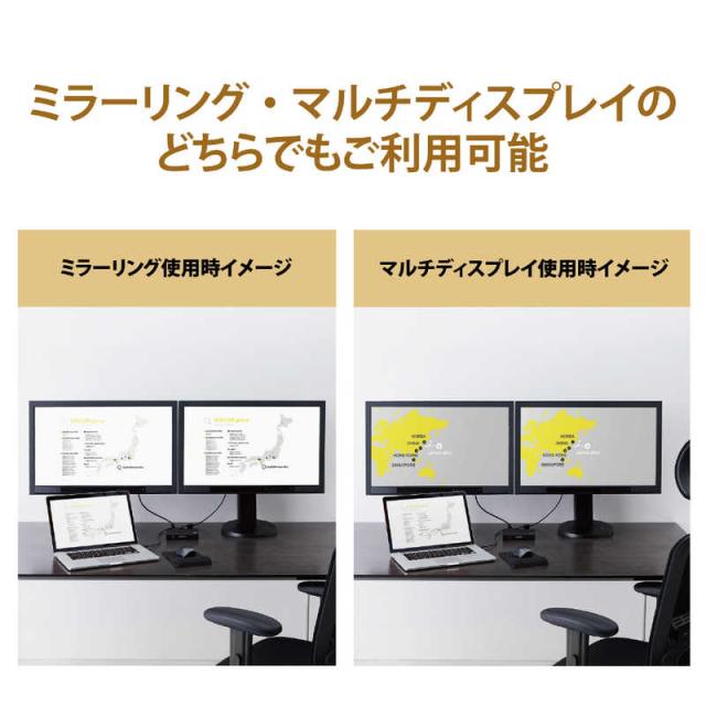 エレコム　ELECOM　HDMI分配器 4K 60P 対応 1入力 4出力 スプリッター ブラック 　VSP-HDP14BK_4