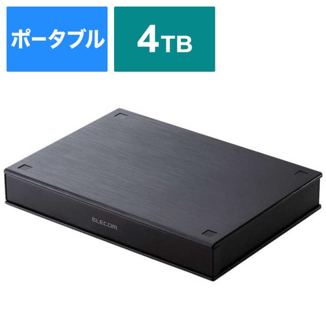 新品未開封エレコム ELECOM 外付けハードディスク 4TB 新品未開封】外