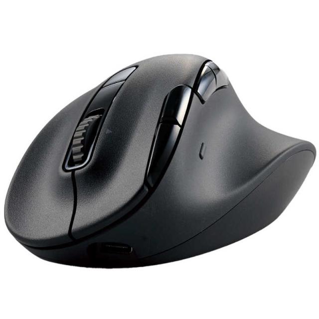 エレコム　ELECOM　マウス EX-G PRO Sサイズ 抗菌 [BlueLED /8ボタン /Bluetooth・USB] ブラック　M-XGS50MBSKBK