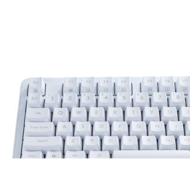 エレコム　ELECOM　キーボード Leggero(茶軸) ［有線 /USB］ ホワイト　TK-MC50UKTWH_7