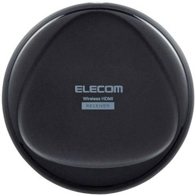 エレコム　ELECOM　〔ワイヤレスHDMI〕受信機 ブラック　DH-WLRX1BKの通販は
