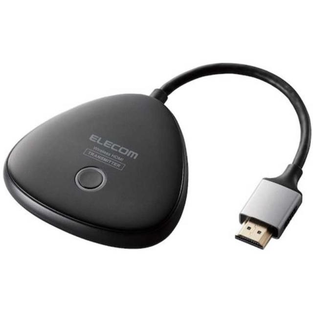 エレコム　ELECOM　ワイヤレス HDMI 無線 送信機 4K HDMIコネクタ ( DH-WLRX1BK 受信機 別途必要 ) ミラーリング マルチディスプレイ ブラック　DH-WLTXHM1BKの通販は