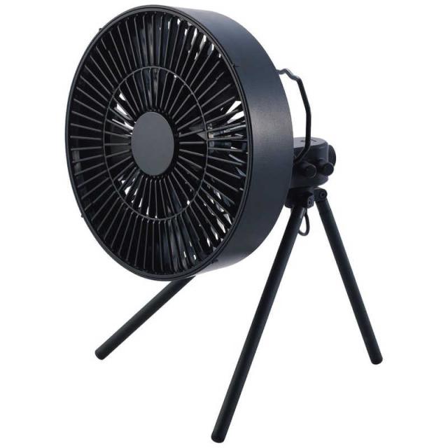 エレコム　ELECOM　サーキュレーター 自動首振り機能あり タイマー機能 Type-C 給電 NESTOUT FAN-1 ブラック　FAN-NEST-GF1BK