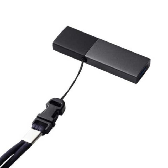 エレコム　ELECOM　SSD 外付け 250GB USB3.2Gen2 読込最大1000MB/秒 USBメモリ型 ポータブルSSD スライド式 高速 耐衝撃 USB Type-C/ USB-A 両対応 ブラック　ESD-EWC0250GBK_12