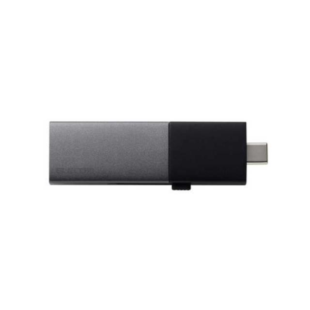 エレコム　ELECOM　SSD 外付け 500GB USB3.2Gen2 読込最大1000MB/秒 USBメモリ型 ポータブルSSD スライド式 高速 耐衝撃 USB Type-C/ USB-A 両対応 ブラック　ESD-EWC0500GBK_8