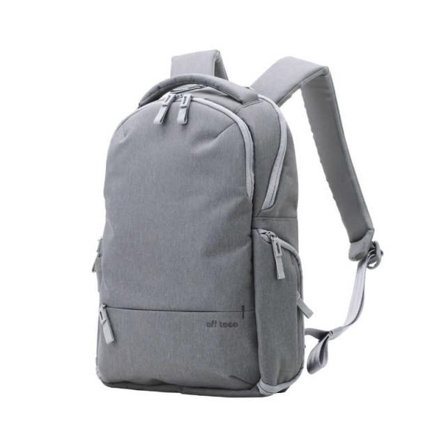 エレコム　ELECOM　リュック バックパック 11L 撥水加工 11.6インチノートPC A4サイズ 収納可 リュックサック off toco グレー　BMOFBPS01GYの通販は