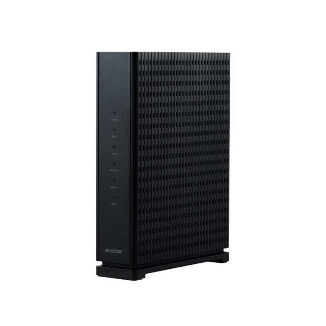エレコム　ELECOM　ルーター 親機 WiFi7 11be/11ax 2882＋688Mbps IPv6 高速通信 AIセキュリティ EasyMesh対応 ブラック　WRC-BE36QSD-B