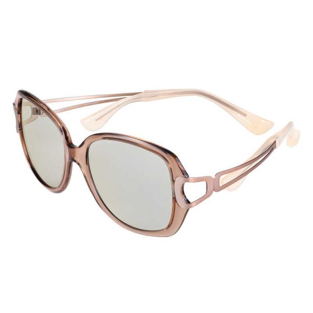 シャルマン　ChocoSun (ちょこサン) 鼻に跡のつかないサングラス ベージュ　FG24504-BE（54）