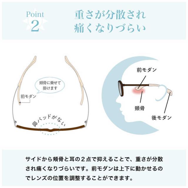 シャルマン　ChocoSun(ちょこサン) 鼻に跡のつかないサングラス ChocoSun カーキ　_7