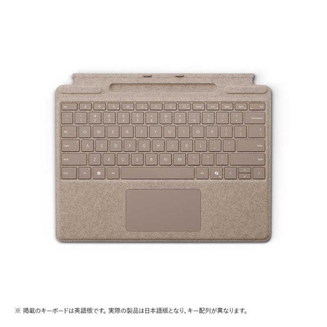 マイクロソフト　Microsoft　Surface Pro キーボード(ペン収納付き/スリム ペン別売り) デューン 　8XA00163 14,302円