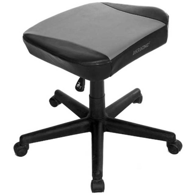 AKRACING　ゲーミングチェアオプション オットマン グレー　AKR-FOOTREST-GREY