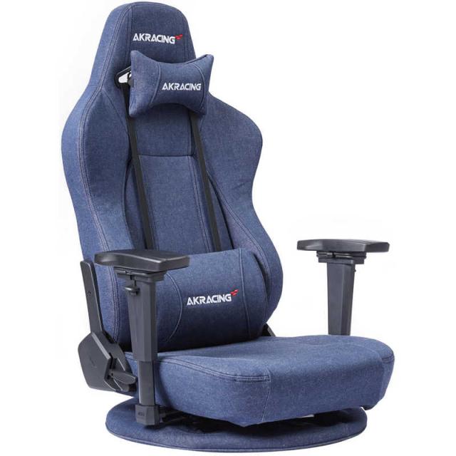 AKRACING　AKRacing ゲーミングチェア GYOKUZA/V2(極坐 V2) デニム　AKR-GYOKUZA-DENIM