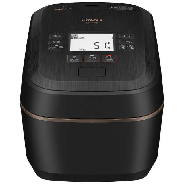 日立 HITACHI 炊飯器 5.5合 圧力＆スチーム 沸騰鉄釜 ふっくら