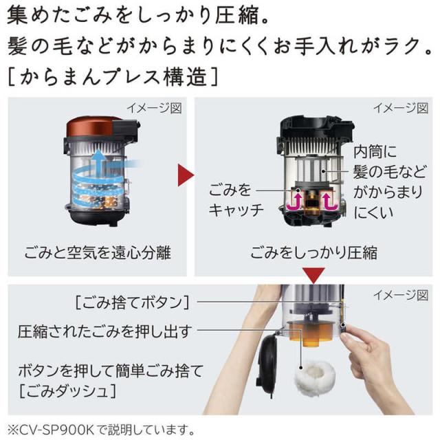 日立 HITACHI キャニスター掃除機 サイクロン式 パワかるサイクロン