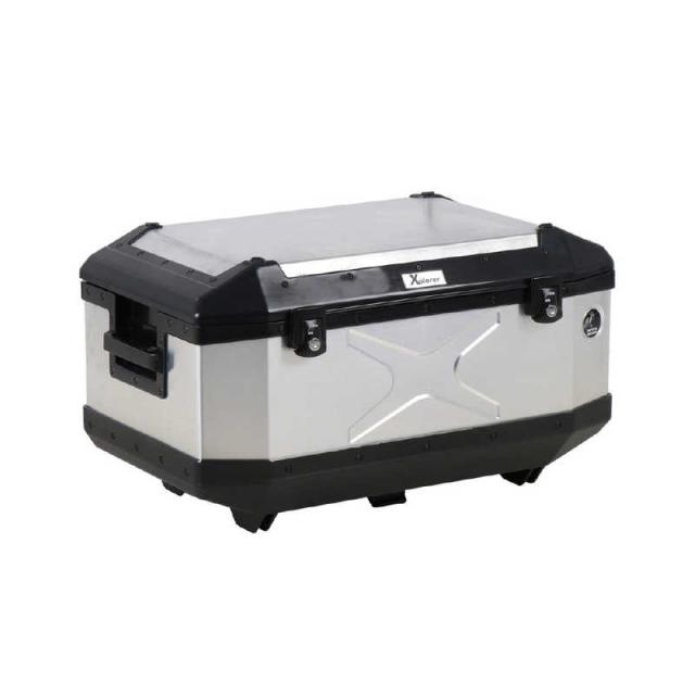 ヘプコアンドベッカー　トップケース エクスプローラー 60 シルバー　610225-0000