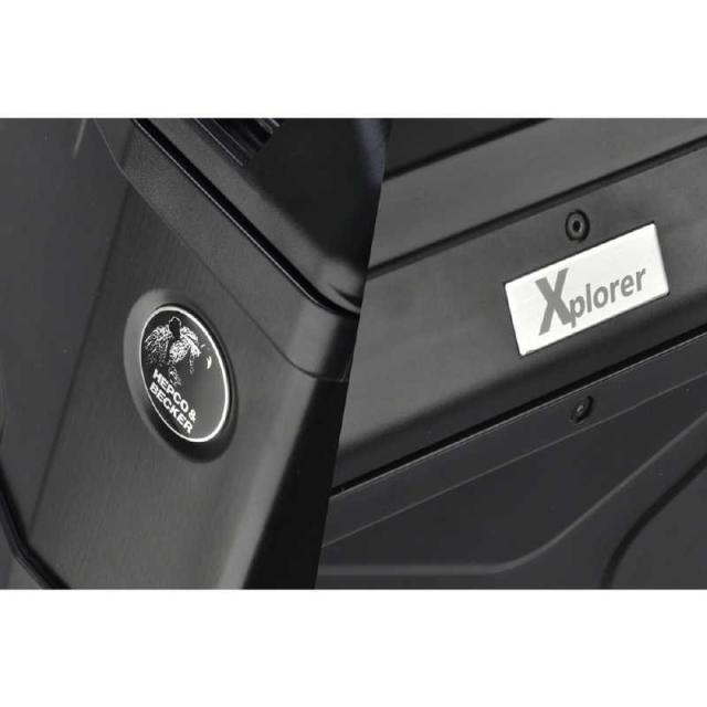 ヘプコアンドベッカー　トップケース エクスプローラー 60 ブラック　610225-0001
