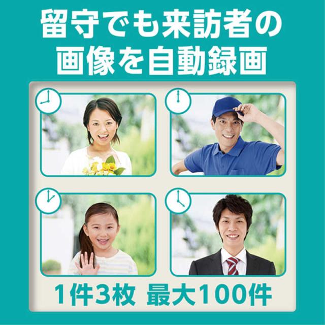 パナソニック　Panasonic　モニター壁掛け式ワイヤレステレビドアホン　VL-SGZ30_5