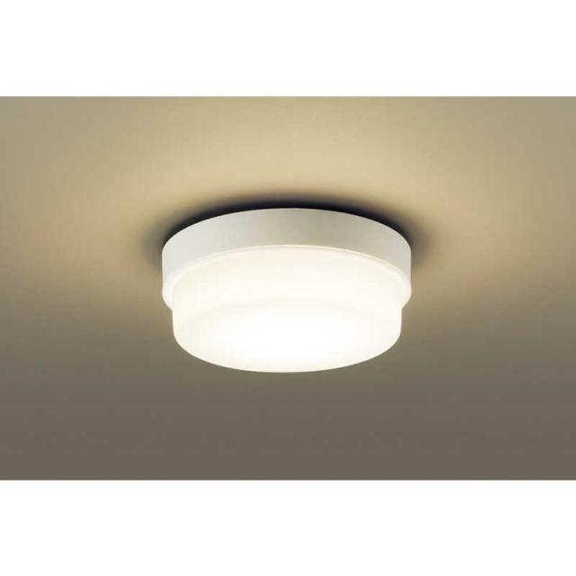 パナソニック　Panasonic　浴室照明 ホワイト [電球色 /LED /防雨･防湿型 /要電気工事]　LGW51785LE1