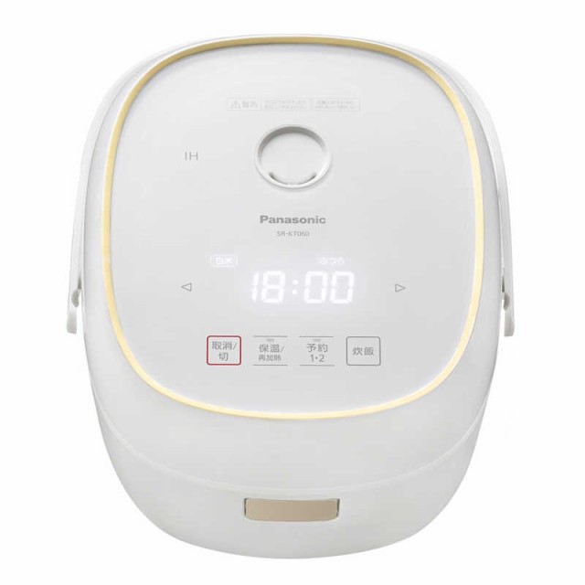 【美品 2024年製】パナソニック炊飯器　SR-KT060-W 3.5合炊き SR-KT067-K 炊飯器 ブラック [3.5合 /IH] Panasonic｜パナソニック