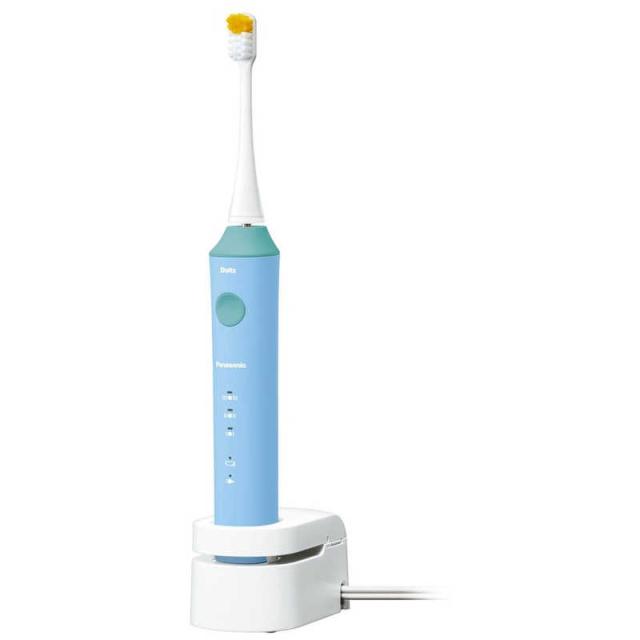 パナソニック　Panasonic　電動歯ブラシ キッズ用 Doltz ドルツ [ 振動式 / AC100V-240V ] 青　EW-DK31-A