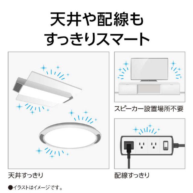 パナソニック　Panasonic　LED照明 シーリングライト 12畳 調光 調色 パルック ライフコンディショニングシリーズ スピーカー搭載・パネルタイプ リモコン付属　HH-XCH1209A