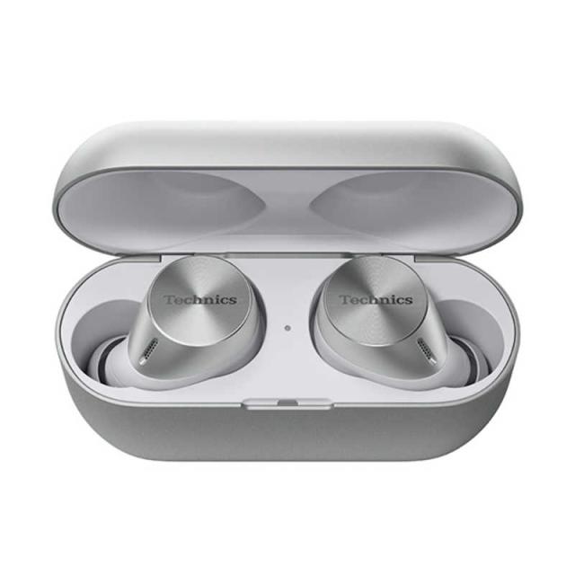TECHNICS イヤホン 完全 ワイヤレスイヤホン シルバー リモコン