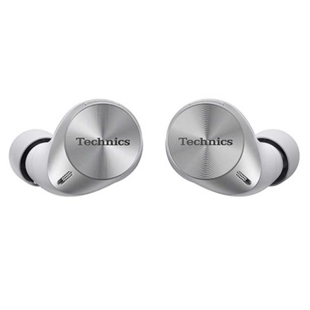 TECHNICS イヤホン 完全 ワイヤレスイヤホン シルバー リモコン