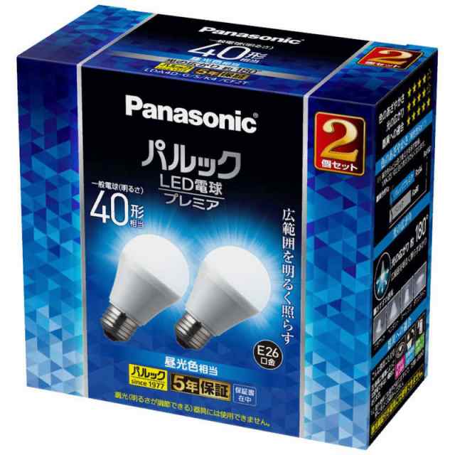 パナソニック Panasonic パルックLED電球プレミア 一般電球タイプ(E26